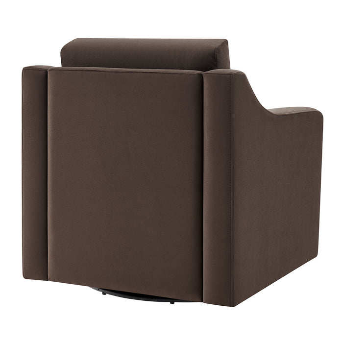 Liora Performance Velvet Armchair