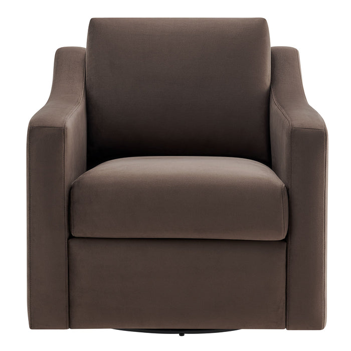 Liora Performance Velvet Armchair