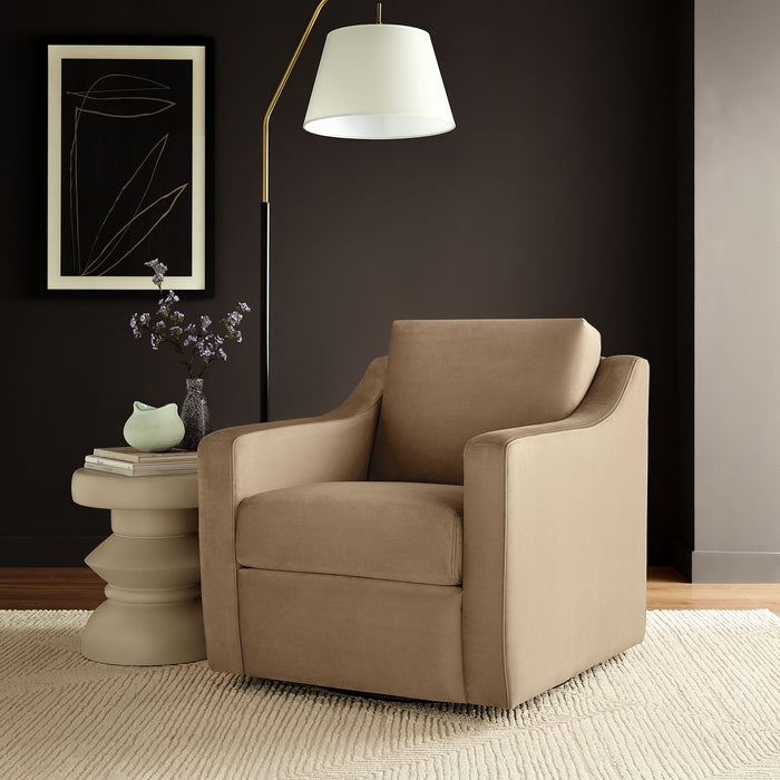 Liora Performance Velvet Armchair