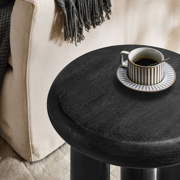 Mavina Mango Wood Side Table