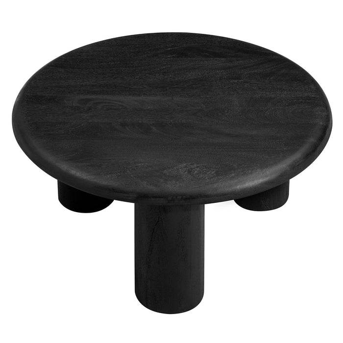 Modway Mavina Round Mango Wood Coffee Table Living Room Furniture - View 12