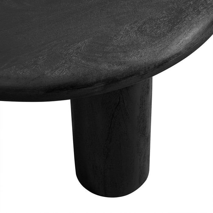 Modway Mavina Round Mango Wood Coffee Table Living Room Furniture - View 13