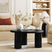Modway Mavina Round Mango Wood Coffee Table Living Room Furniture - Installation View