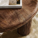 Modway Mavina Round Mango Wood Coffee Table Living Room Furniture - Close-Up