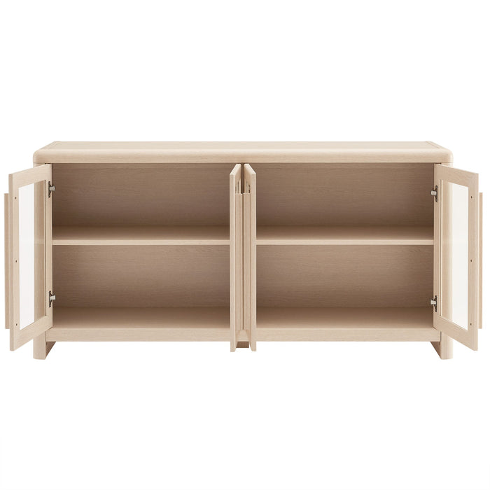 Evren 4-Door Sideboard Storage Display Cabinet