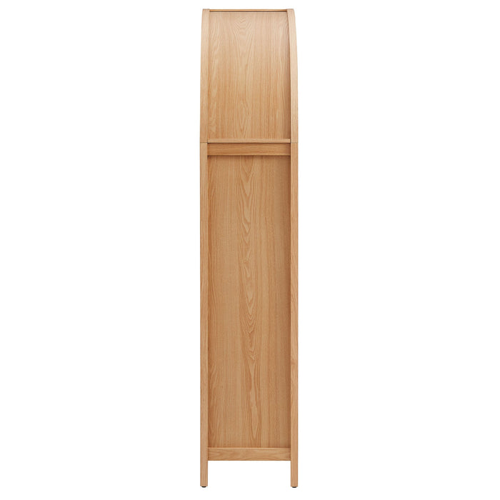 Modway Calista 79" Tall Wide Rattan Arched Storage Cabinet - Product Image 5