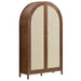 Modway Calista 79" Tall Wide Rattan Arched Storage Cabinet - Product Image 17