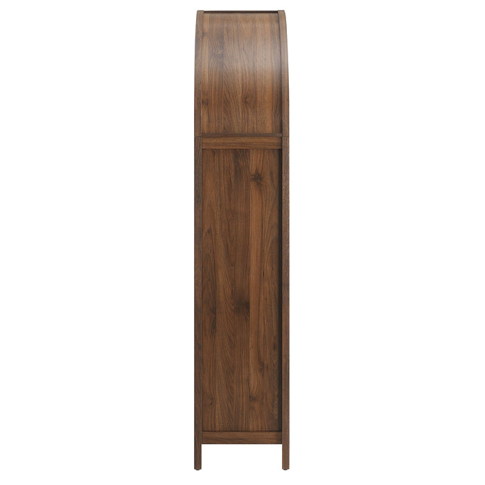 Modway Calista 79" Tall Wide Rattan Arched Storage Cabinet - Product Image 13