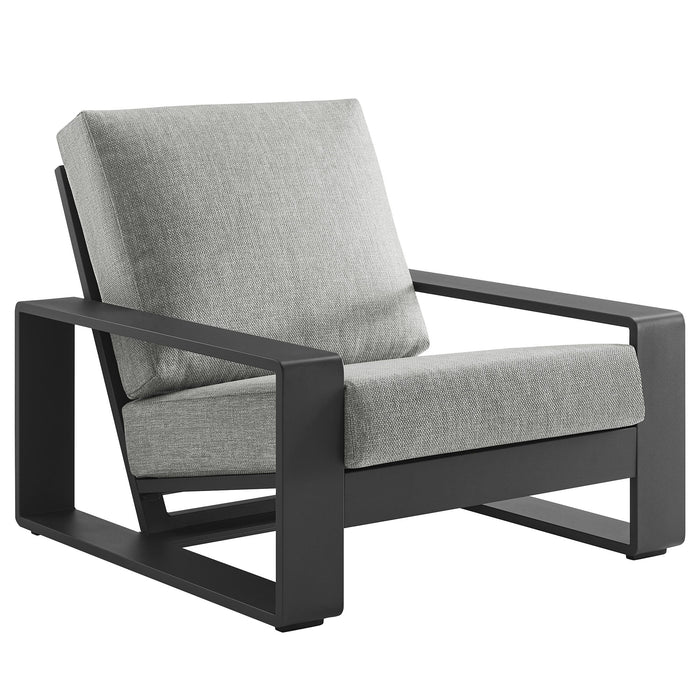 Lirienne Outdoor Patio Aluminum Armchair