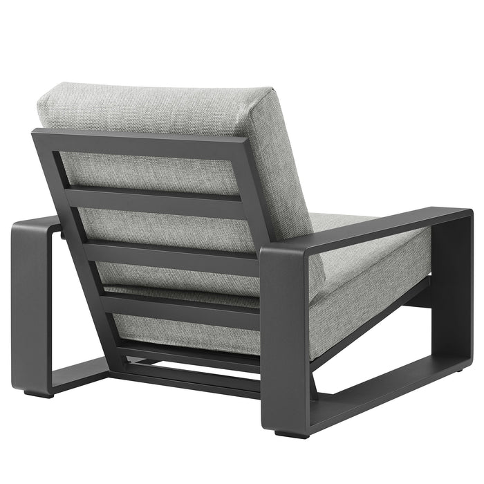 Lirienne Outdoor Patio Aluminum Armchair