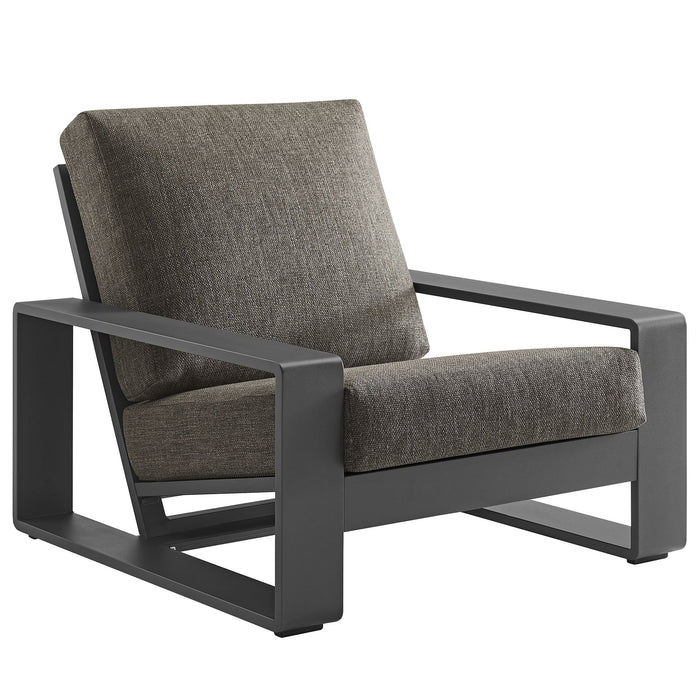 Lirienne Outdoor Patio Aluminum Armchair