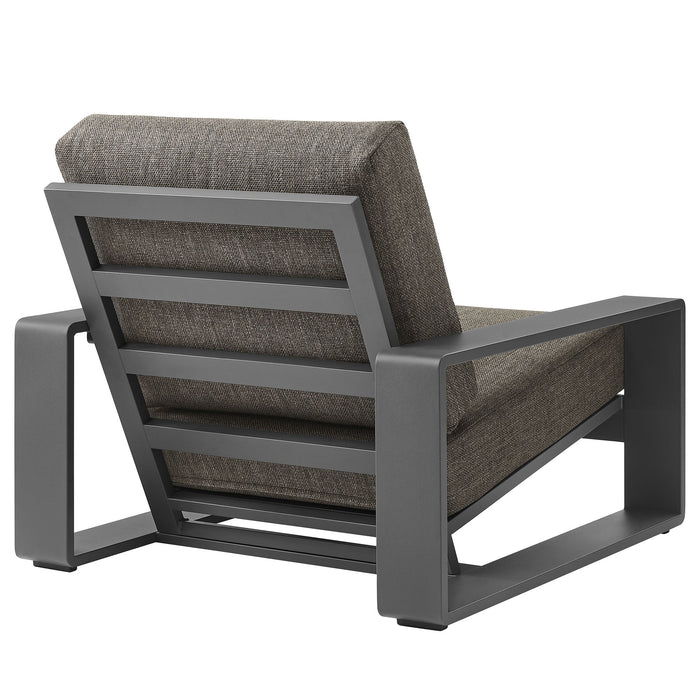 Lirienne Outdoor Patio Aluminum Armchair