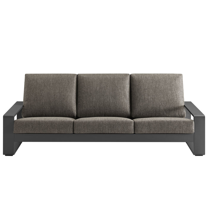 Lirienne Outdoor Patio Aluminum Sofa