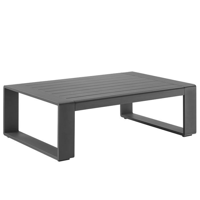 Lirienne Outdoor Patio Aluminum Coffee Table