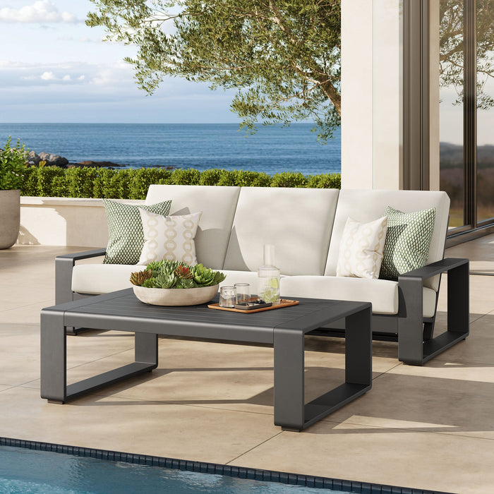 Lirienne 2-Piece Outdoor Patio Aluminum Furniture Set