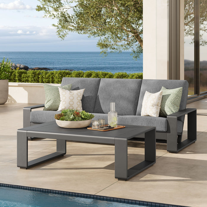 Lirienne 2-Piece Outdoor Patio Aluminum Furniture Set