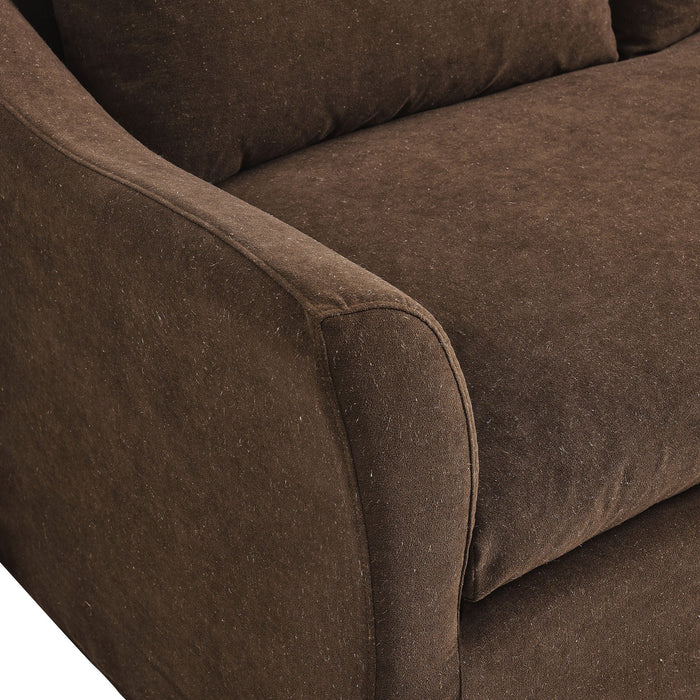 Somerset 92" Linen Blend Sofa Cocoa
