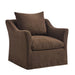 Somerset Linen Blend Armchair Cocoa