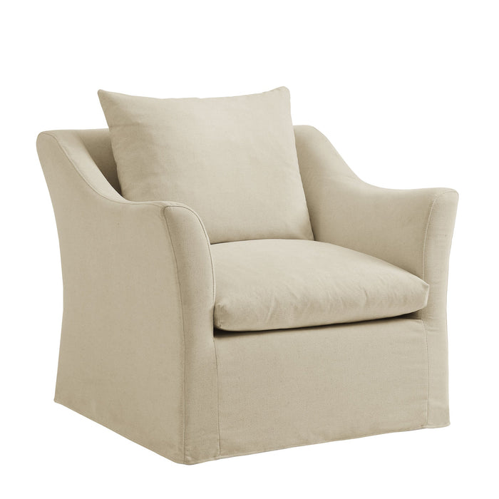 Somerset Linen Blend Armchair Linen