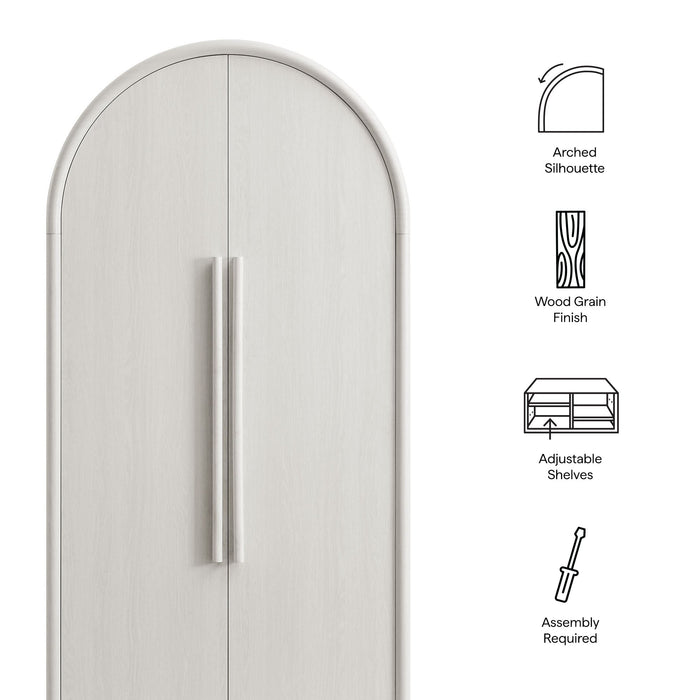 Bellamy Tall Arched Storage Cabinet