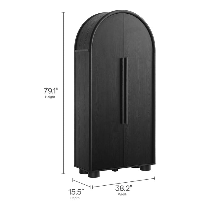 Bellamy Tall Arched Storage Cabinet
