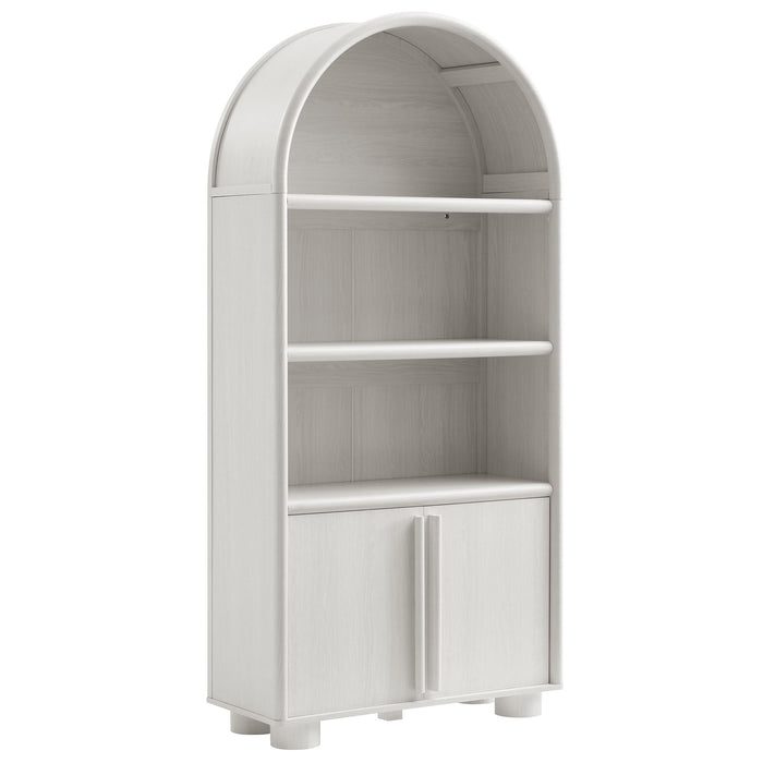 Bellamy Tall Arched Display Cabinet Bookcase