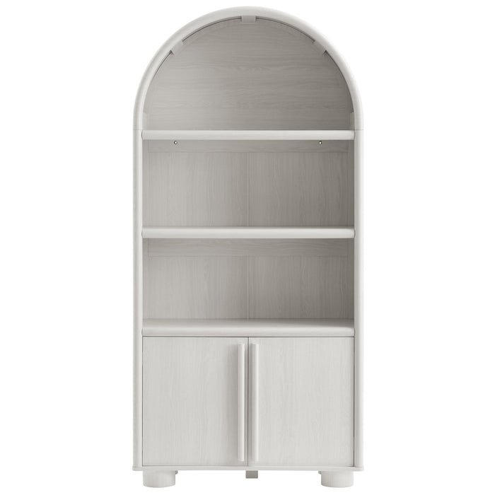Bellamy Tall Arched Display Cabinet Bookcase