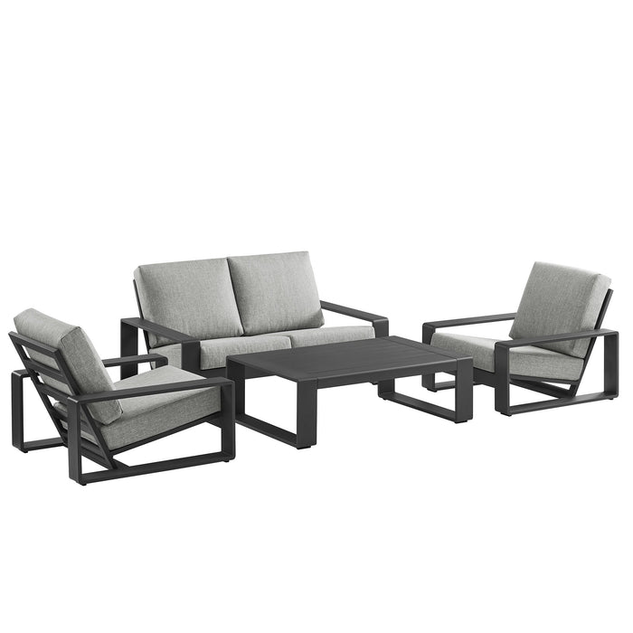 Lirienne 4-Piece Outdoor Patio Aluminum Furniture Set