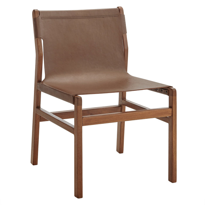 Modway Sonora Leather Dining Side Chair - View 19