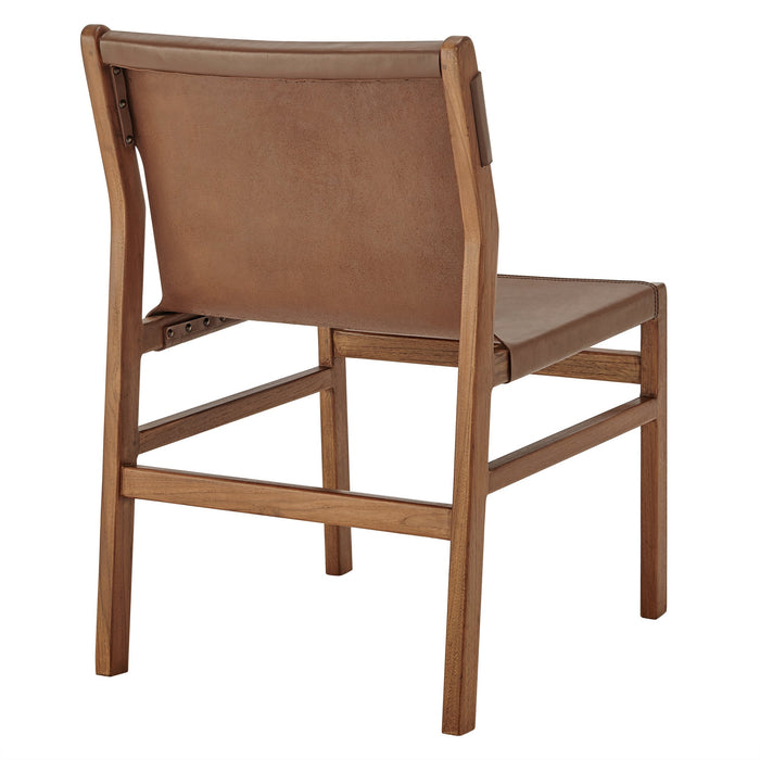 Modway Sonora Leather Dining Side Chair - View 15