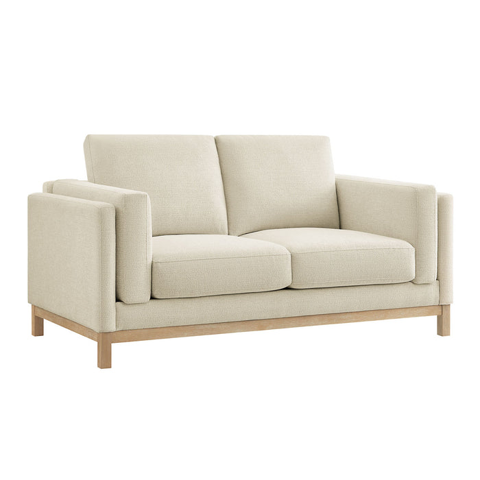 Modway Roscoe 63 inch Upholstered Loveseat Living Room Furniture - View 46
