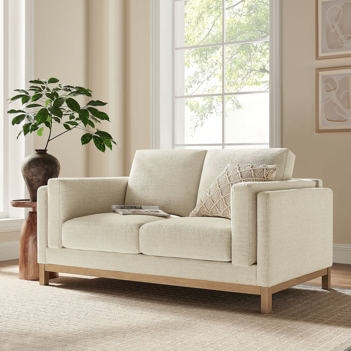 Modway Roscoe 63 inch Upholstered Loveseat Living Room Furniture - View 10