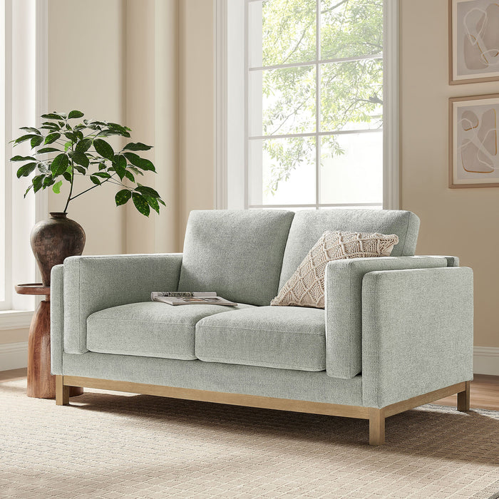 Modway Roscoe 63 inch Upholstered Loveseat Living Room Furniture - View 19