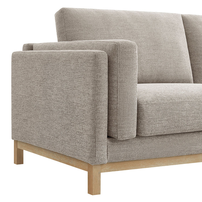 Modway Roscoe 63 inch Upholstered Loveseat Living Room Furniture - View 36