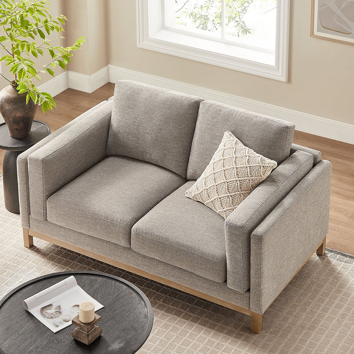 Modway Roscoe 63 inch Upholstered Loveseat Living Room Furniture - View 31