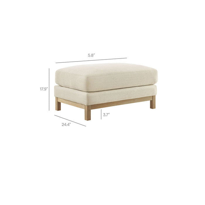 Modway Roscoe Upholstered Ottoman Living Room Furniture - View 12