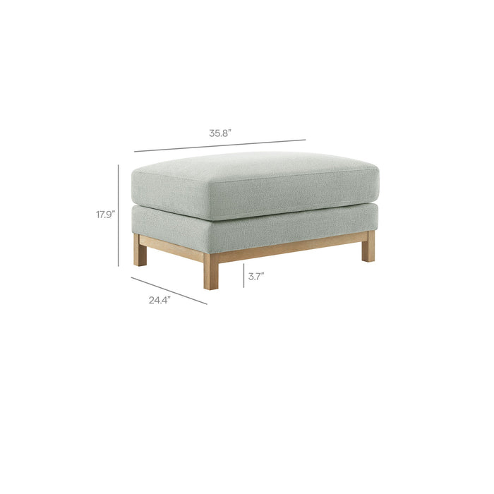 Modway Roscoe Upholstered Ottoman Living Room Furniture - View 21