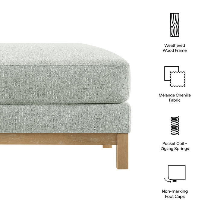 Modway Roscoe Upholstered Ottoman Living Room Furniture - View 20