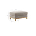 Modway Roscoe Upholstered Ottoman Living Room Furniture - View 30
