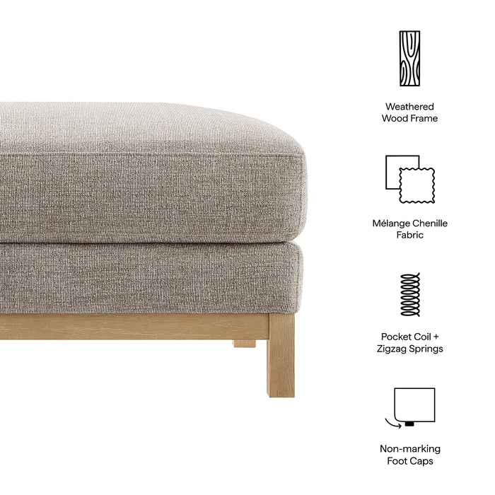 Modway Roscoe Upholstered Ottoman Living Room Furniture - View 29