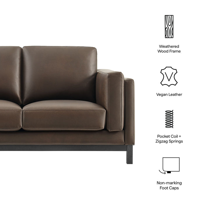 Modway Roscoe 63 inch Upholstered Loveseat Living Room Furniture - View 38