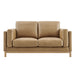 Modway Roscoe 63 inch Upholstered Loveseat Living Room Furniture - Installation View