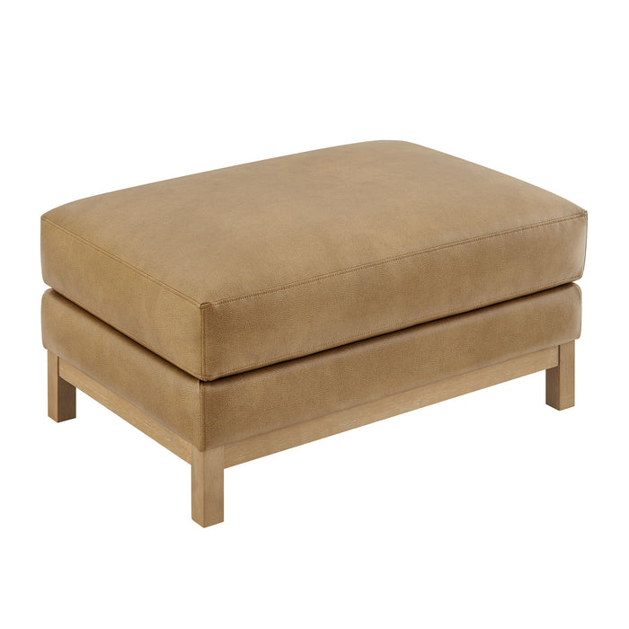Modway Roscoe Upholstered Ottoman Living Room Furniture - Installation View