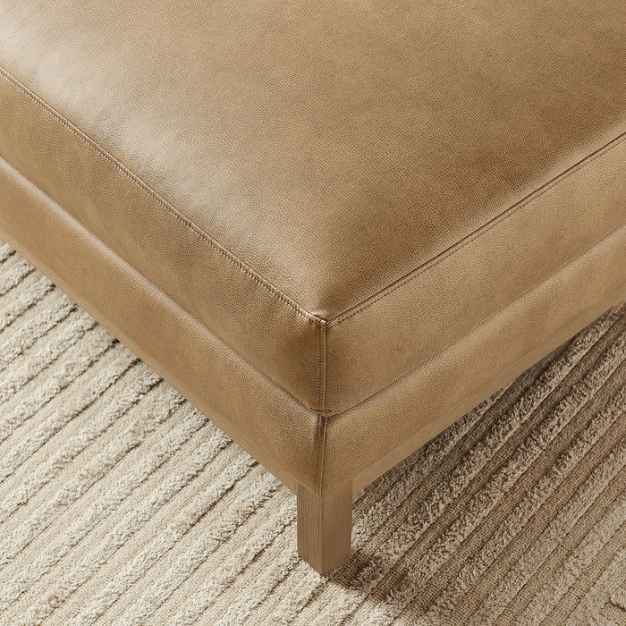 Modway Roscoe Upholstered Ottoman Living Room Furniture - Lifestyle View