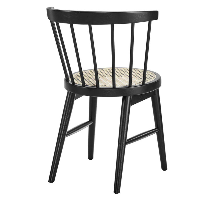 Lykke Curved Spindle Back Dining Chairs Set of 2