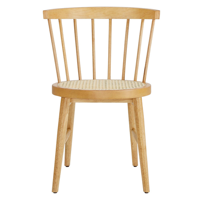 Lykke Curved Spindle Back Dining Chairs Set of 2