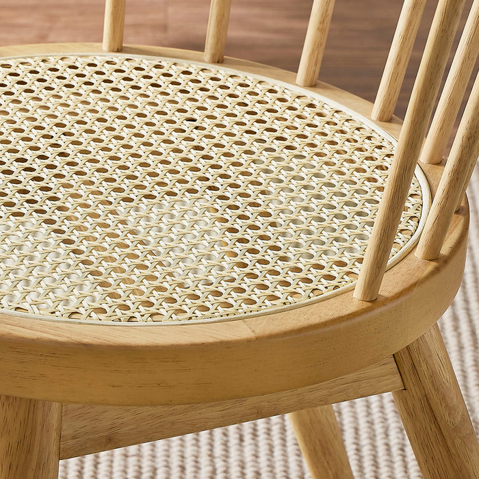 Lykke Curved Spindle Back Dining Chairs Set of 2