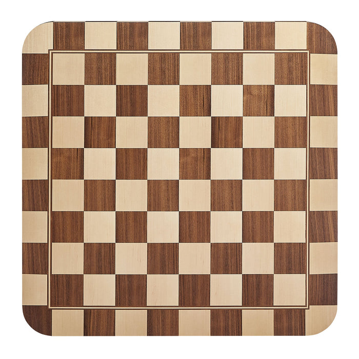 Oscar 36 Inch Square Checkered Dining Table