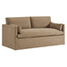 Wellfleet Slipcovered Linen-Blend Loveseat Almond