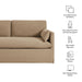 Wellfleet Slipcovered Linen-Blend Loveseat Almond